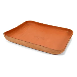 VALET TRAY LARGE - LIGHT BROWN