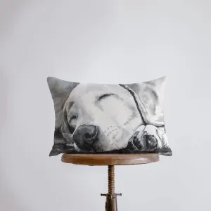 White Labrador | Watercolor Lab | 18x12 | Pillow Cover | Dog Lover | Home Décor  | Dog Lover Gift | Dog Mom Gift | Throw Pillow | Room Décor