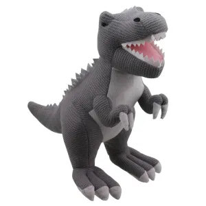 Wilberry Knitted - T-Rex (Grey) (Large)